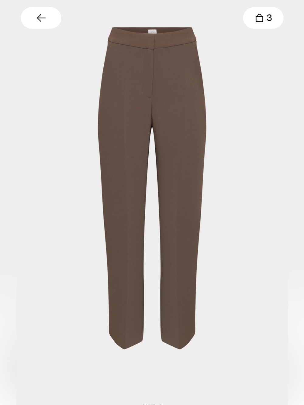 Aritzia The Limitless Pant™ - Crepette™ in Brown
